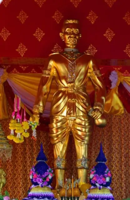 พิธีถวายกตัญญุตาสักการะสมเด็จพระนเรศวรมหาราช วันแห่งชัยชนะสมเด็จพระนเรศวรมหาราชประจำปี 2563 ณ มูลนิธินักรบไทย ไทรทองเทพนิมิต
