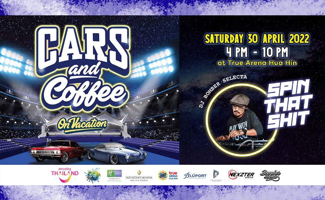 Cars & Coffee ครั้งแรกของผู้รักรถบนสนามเทนนิสระดับโลก