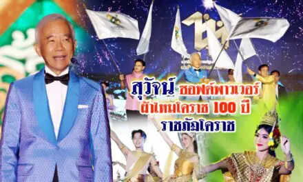 สุวัจน์ชูซอฟต์เพาเวอร์ ผ้าไหมโคราช 100 ปี ราชภัฏโคราช