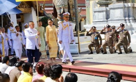 สมเด็จพระเจ้าอยู่หัว เสด็จฯทรงบำเพ็ญพระราชกุศลมาฆบูชา
