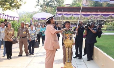 สมเด็จพระเทพรัตนราชสุดาฯ สยามบรมราชกุมารี  เสด็จพระราชดำเนินเป็นองค์ประธานเปิดป้าย“อาคารเพ็ญภูรี”อ.ภูพาน จ.สกลนคร