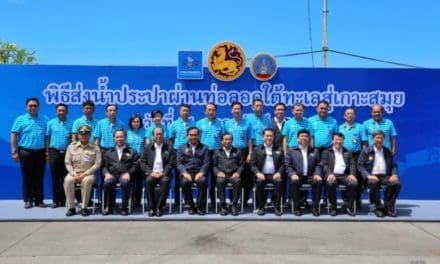 “โครงการท่อประปาสมุย” เดินเครื่องแล้ว พร้อมจ่ายน้ำประปาลอดใต้ทะเลเต็มระบบ