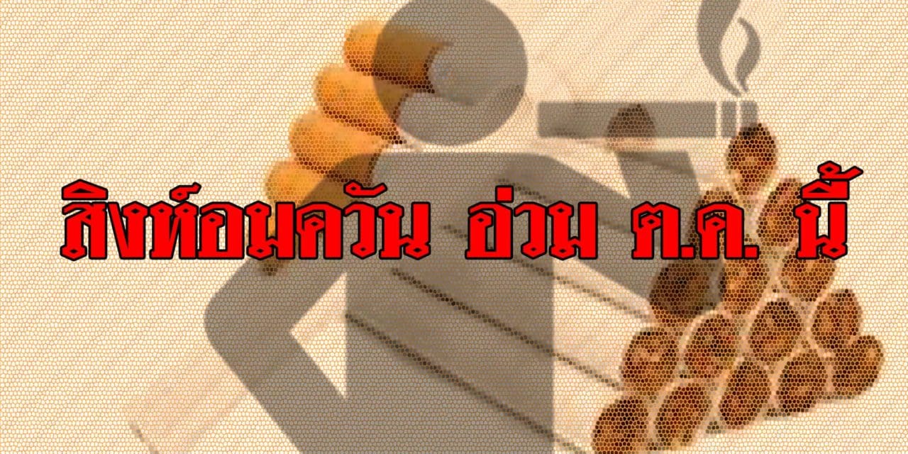 สิงห์อมควัน อ่วม ต.ค. นี้ ขึ้นราคาบุหรี่ซองละ 33 บาท