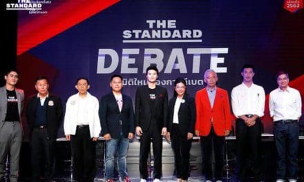 THE STANDARD DEBATE  ดุเดือด แต่ยังมีรอยยิ้มและมิตรภาพ ปิดม่านเวที ด้วยความประทับใจ