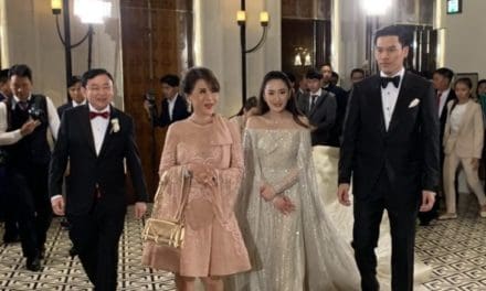 ทูลกระหม่อมฯ เสด็จงานวิวาห์ลูกทักษิณ ‘อุ๊งอิ๊ง-ปอ’