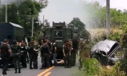 อุกอาจ! วาง จยย.บอมบ์ ใกล้ สภ.นาประดู่ ตำรวจสาหัส 1 เจ็บ 3 ชาวบ้านถูกลูกหลงด้วย