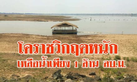 โคราชวิกฤตหนัก งดจ่ายเล่นสงกรานต์ หวั่นกระทบน้ำอุปโภคบริโภค