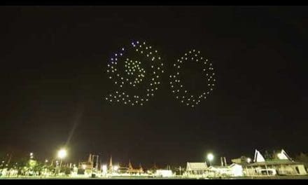 เชิญชวนประชาชนร่วมชม การแสดงการบินโดรน เพื่อเทิดพระเกียรติ ในพระราชพิธีราชาภิเษก