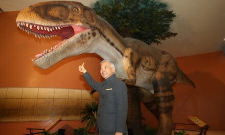 เปิดตัว ไดโนเสาร์กินเนื้อ สยามแร็บเตอร์ สุวัจน์ ติ โคราช จีโอพาร์ค