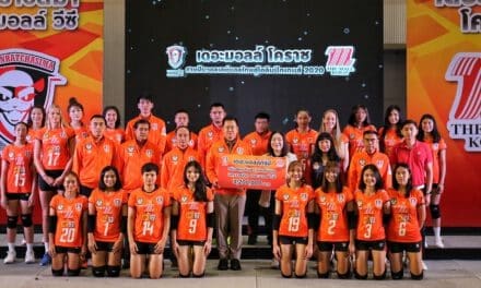 โคราช ได้ฤกษ์เปิดตัวแมวปีศาจ “แคทเดวิล” นำโดย “ชัชชุอร โมกศรี” ตั้งเป้าแชมป์วอลเลย์บอลไทยลีกฤดูกาลใหม่ เดอะมอลล์ทุ่มสุดตัวดันนักตบสาวไทยสู่โอลิมปิก 2020