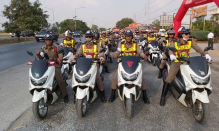 โคราชปล่อยขบวนรณรงค์ป้องกันอุบัติเหตุช่วงเทศกาลปีใหม่