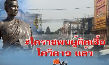 ผู้ว่าฯโคราช เเถลงยืนยัน พบติดเชื้อเเล้ว 2 ราย ส่งรักษาตัวที่ รพ.มหาราชฯ เเล้ว