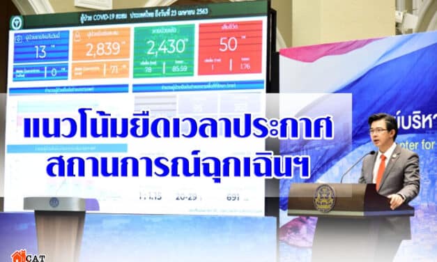 ยันไม่เคยออกประกาศปลดล็อก 32 จังหวัด แต่มีแนวโน้มยืดเวลาประกาศสถานการณ์ฉุกเฉินฯ