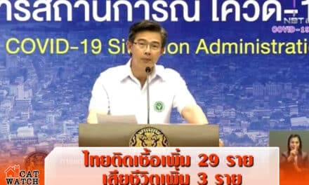 ไทยติดเชื้อเพิ่ม 29 ราย ติดเชื้อสะสม 2,672 ราย เสียชีวิตเพิ่ม 3 ราย