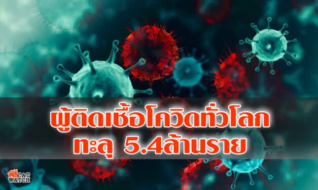 ผู้ติดเชื้อโควิดทั่วโลก ทะลุ 5.4 ล้านราย