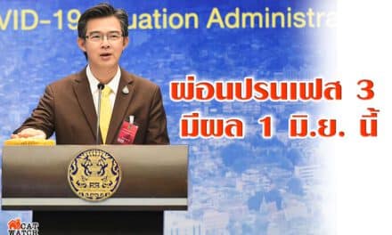 “ศบค.”เผยผ่อนปรนเฟส 3 มีผล 1มิ.ย. นี้