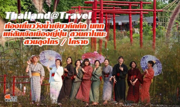 ท่องเที่ยววังน้ำเขียวคึกคัก นทท แห่สัมผัสเมืองญี่ปุ่น สวนคาโนนะ สวนลุงไกร กระตุ้นเศรษฐกิจการท่องเที่ยว หลังรัฐบาลผ่อนปรนเฟส 3