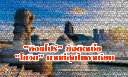 “สิงคโปร์” ยังติดเชื้อ “โควิด” มากที่สุดในอาเซียน “อินโดฯ” วิกฤติพบผู้ป่วยรายใหม่ 1.2 พันราย