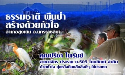 ธรรมชาติ ผืนป่า สร้างด้วยหัวใจ อำเภอสูงเนิน จ.นครราชสีมา คุณปรีชา ไพรัมย์ เปิดอาณาจักร ประธาน บ.505 โภคภัณฑ์ จำกัด ด้วยหัวใจ มุ่งหวังคืนกลับสิ่งดีๆให้ประเทศ