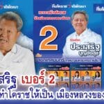 “ประเสริฐ บุญชัยสุข” ประกาศ “สร้างโคราชเป็นเมืองหลวงของอีสาน”