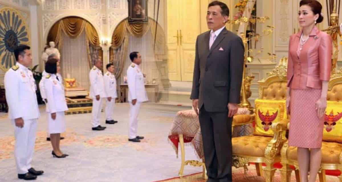 ในหลวง มีพระราชดำรัสแก่ 4 รมต.ใหม่ เข้าเฝ้าฯถวายสัตย์ก่อนปฏิบัติหน้าที่