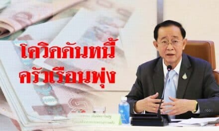 โควิดดันหนี้ครัวเรือนพุ่ง