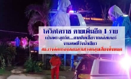 โควิดโคราช ตายเพิ่มอีก 1 ราย เป็นพระลูกวัด คาดติดเชื้อจากคลัสเตอร์งานศพที่วังน้ำเขียว