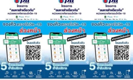 เปิดให้บริการ กับหน่วยตรวจคัดกรอง COVID-19 ครบวงจร ในโครงการลมหายใจเดียวกัน โดยกลุ่ม ปตท.  ร่วมกับ สปคม. และ รพ.ปิยะเวท