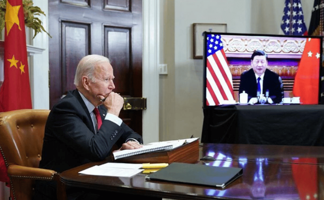 สี จิ้นผิง หารือ ไบเดน ระบุ จีน-สหรัฐควรร่วมกันสร้างสันติภาพ