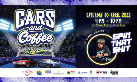 Cars & Coffee ครั้งแรกของผู้รักรถบนสนามเทนนิสระดับโลก