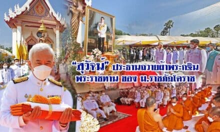 “สุวัจน์” ประธานถวายผ้าพระกฐินพระราชทาน ของม.ราชภัฏโคราช