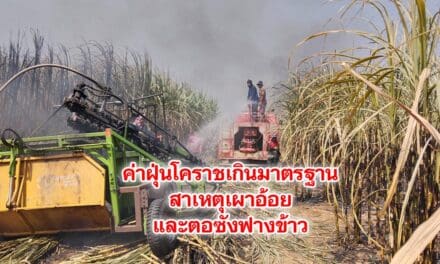ค่าฝุ่นโคราชยังเกินมาตรฐาน
