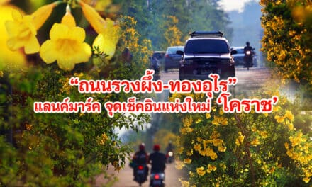 ถนนรวงผึ้ง ทองอุไร แลนค์มาร์ค จุดเช็คอินแห่งใหม่ โคราช