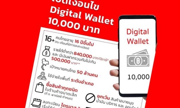 เปิดเงื่อนไขเงินดิจิทัล 10,000 บาท ไตรมาส 4 ได้ใช้แน่