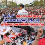 เทวัญ ปลุกกระแสโคราช นัดปราศรัยใหญ่ 26 ม.ค.เคลื่อนขุนพลเพื่อไทยครบทีม